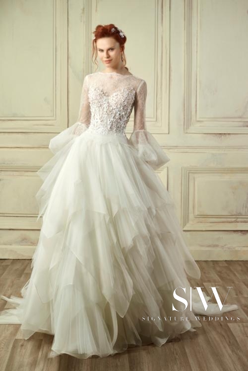 wedding-dresses, style-fashion, lookbook - GEMY MAALOUF Bridal 2018 Collection