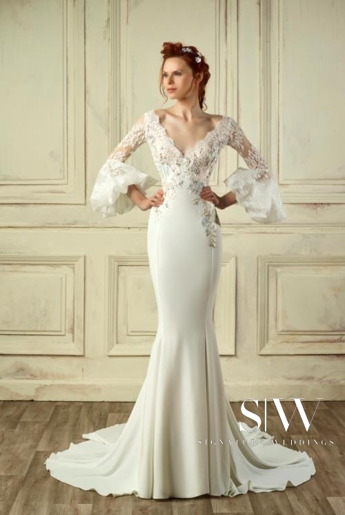 wedding-dresses, style-fashion, lookbook - GEMY MAALOUF Bridal 2018 Collection