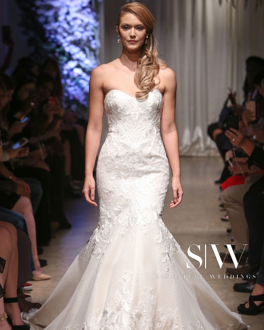 MATTHEW CHRISTOPHER Fall 2018 Bridal Collection—New York Fashion Week