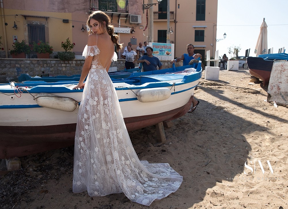 wedding-dresses, style-fashion, lookbook - MUSE by BERTA 2018 Bridal Collection is Sexy and Stunning