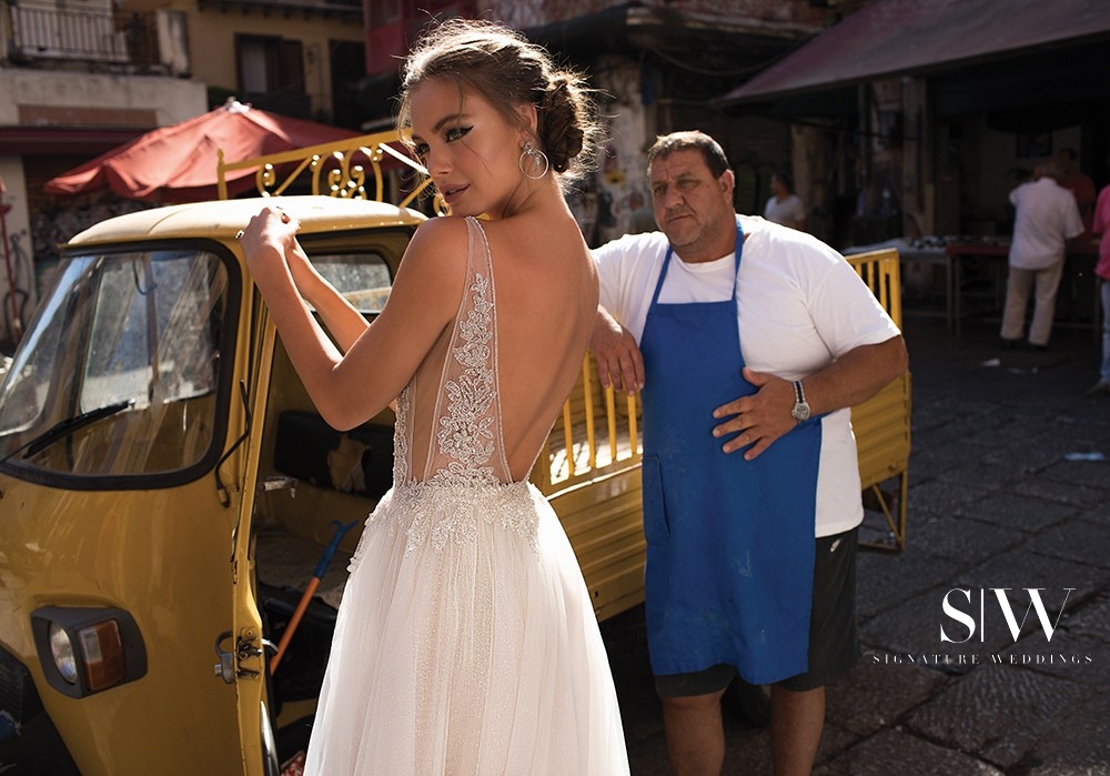 wedding-dresses, style-fashion, lookbook - MUSE by BERTA 2018 Bridal Collection is Sexy and Stunning