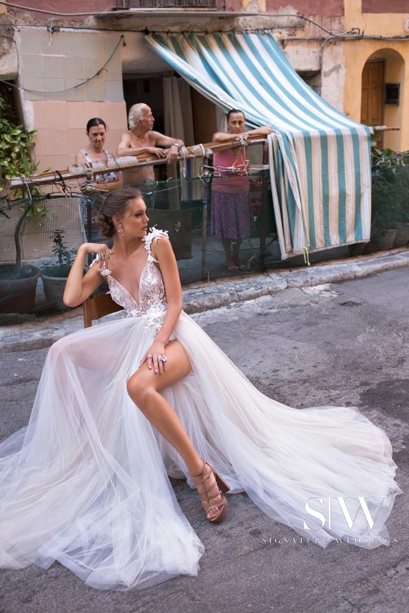 wedding-dresses, style-fashion, lookbook - MUSE by BERTA 2018 Bridal Collection is Sexy and Stunning