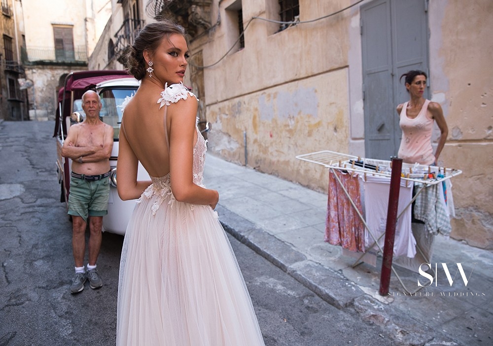 wedding-dresses, style-fashion, lookbook - MUSE by BERTA 2018 Bridal Collection is Sexy and Stunning