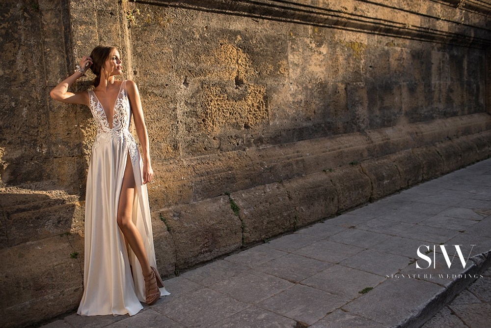 wedding-dresses, style-fashion, lookbook - MUSE by BERTA 2018 Bridal Collection is Sexy and Stunning