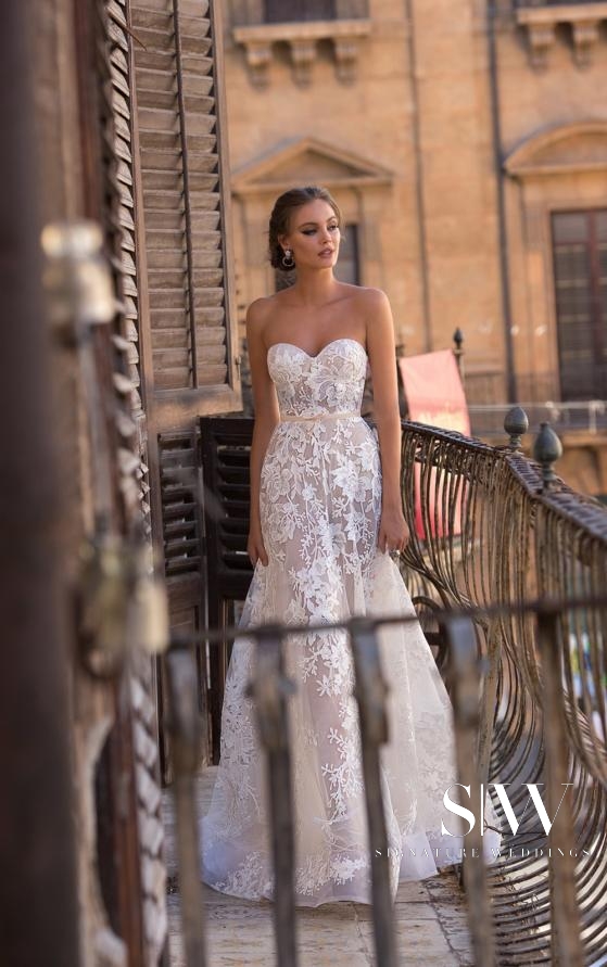 wedding-dresses, style-fashion, lookbook - MUSE by BERTA 2018 Bridal Collection is Sexy and Stunning