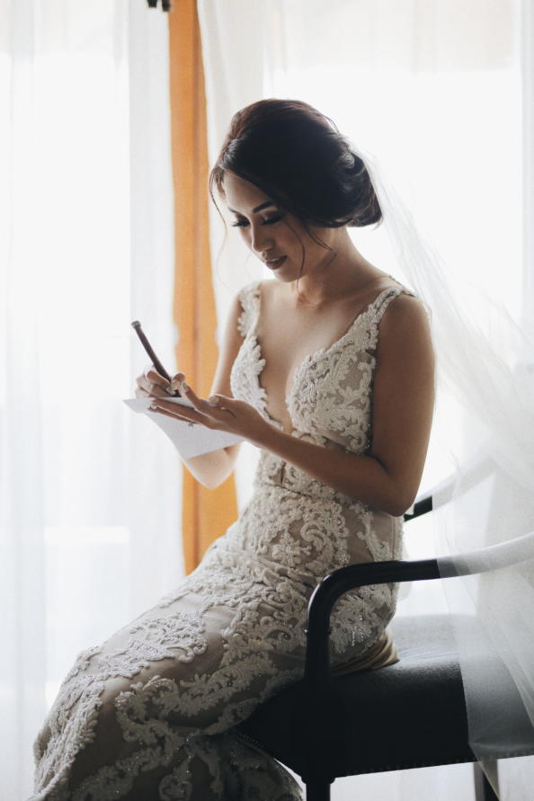 wedding, destination-weddings, bali-wedding - Robert &amp; Theresia's Spectacular Cliffside Bali Wedding at Sky Ayana