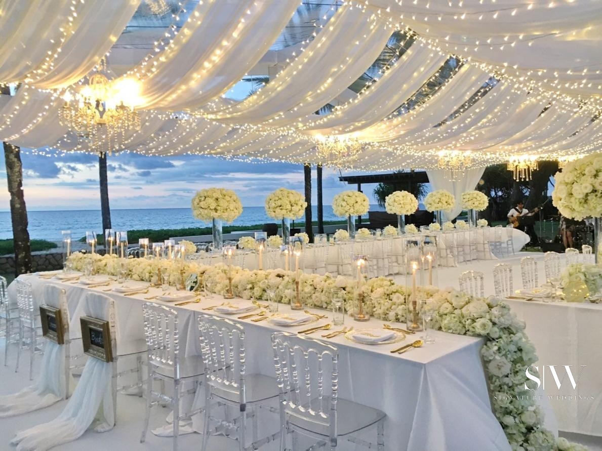 ideas, wedding, thailand - This White Wedding Was Anything But Basic—Wedding Palette Ideas