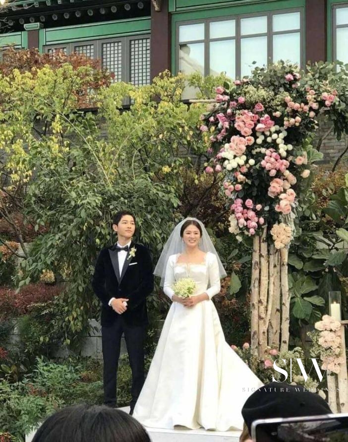 Korean celebrity wedding clearance dress