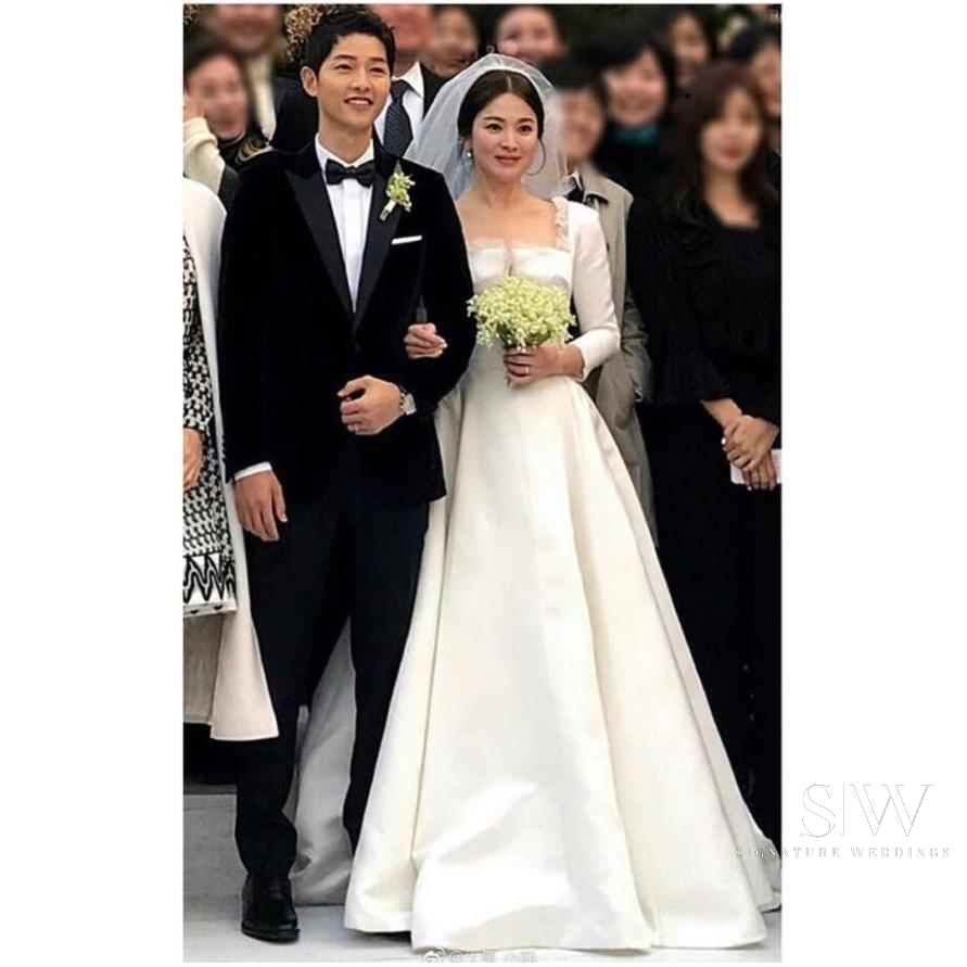 Dior Reveals the Making of Song Hye Kyo's Wedding Dress