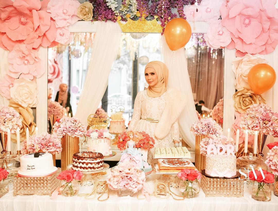 malaysia, celebrity - Rozita Che Wan Threw a Lavish Celebration for Her 3-Year-Old Aaisyah