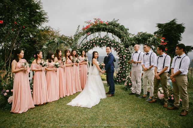 ideas, wedding, malaysia, featured, destination-weddings - Kevin and Veronica's rustic garden wedding at Jim Thompson Cottage
