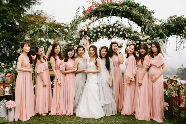 ideas, wedding, malaysia, featured, destination-weddings - Kevin and Veronica's rustic garden wedding at Jim Thompson Cottage