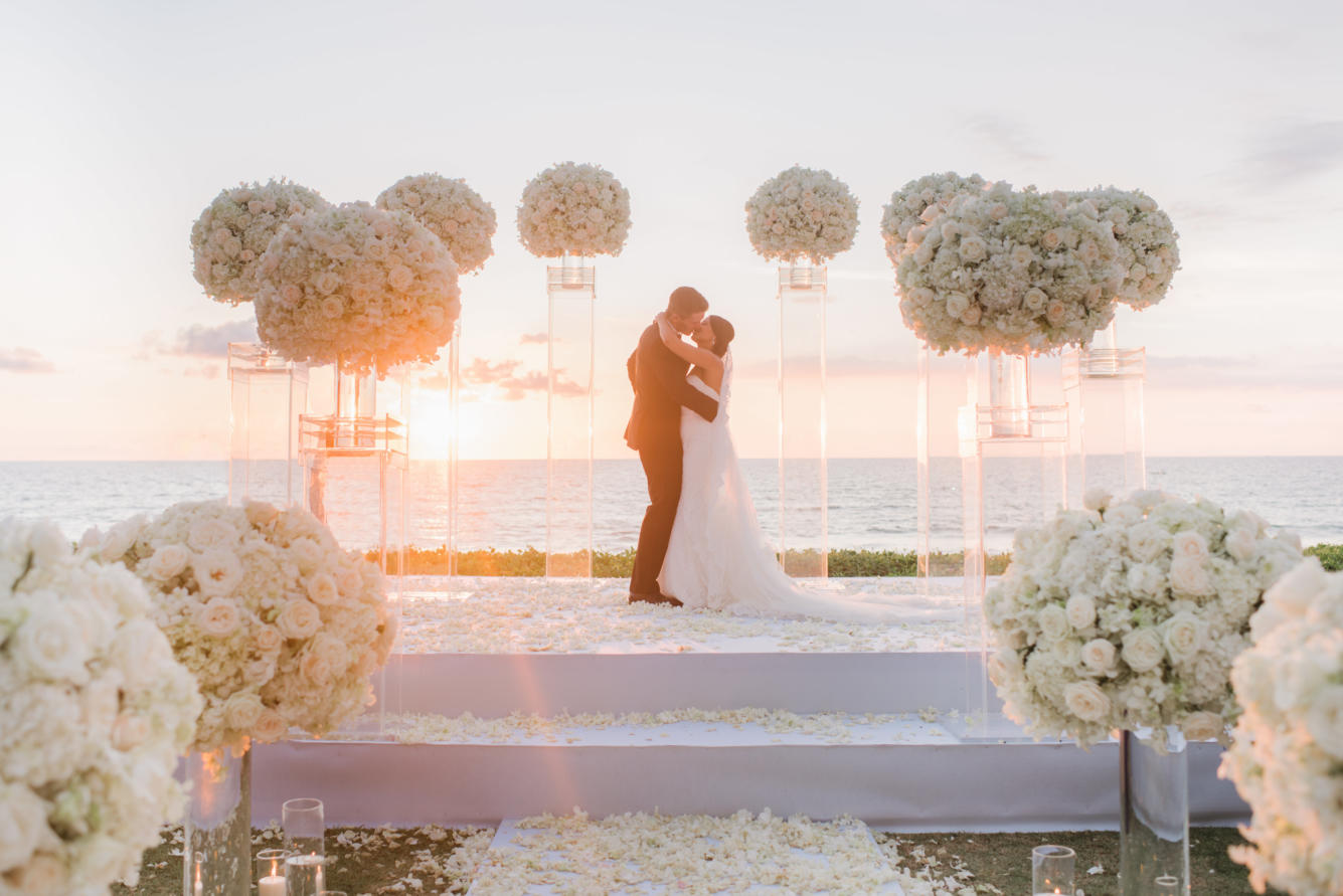 ideas, wedding, thailand, phuket, destination-weddings - Rosa and Dane White Luxe Wedding At Jivana Villas