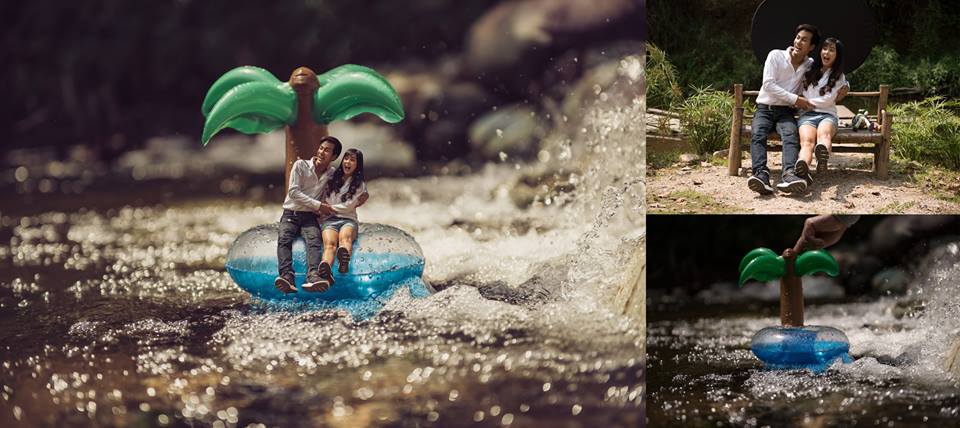 wedding-photography, thailand, global-wedding, featured, be-inspired - Thailand wedding photographer captures couple in microscopic size