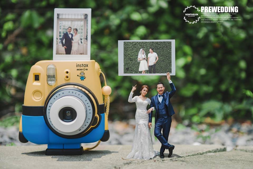 wedding-photography, thailand, global-wedding, featured, be-inspired - Thailand wedding photographer captures couple in microscopic size