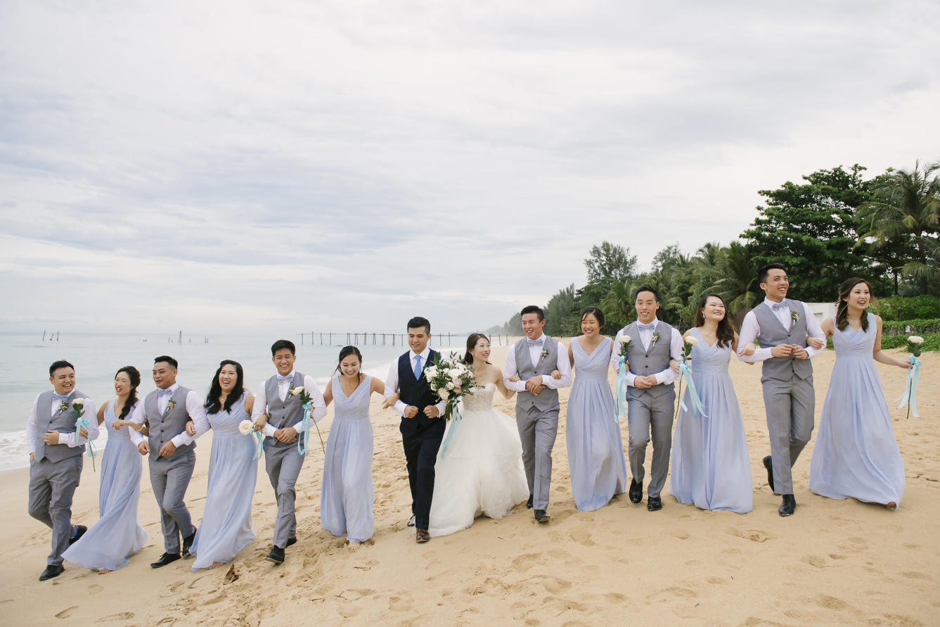 thailand, phuket, global-wedding, featured, destination-weddings - Sharon and Rick's Dreamy Blue and White Wedding in Phuket