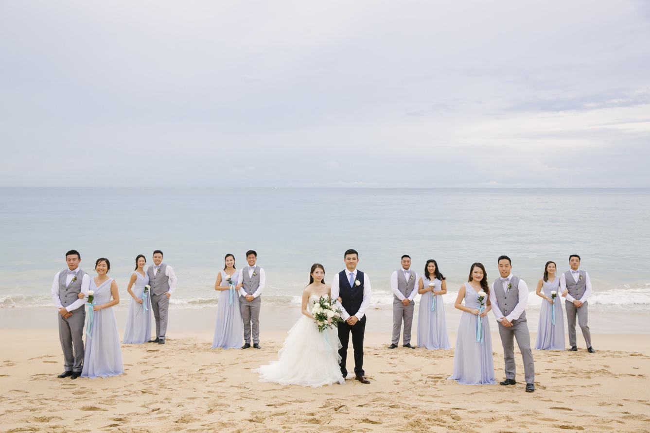 thailand, phuket, global-wedding, featured, destination-weddings - Sharon and Rick's Dreamy Blue and White Wedding in Phuket