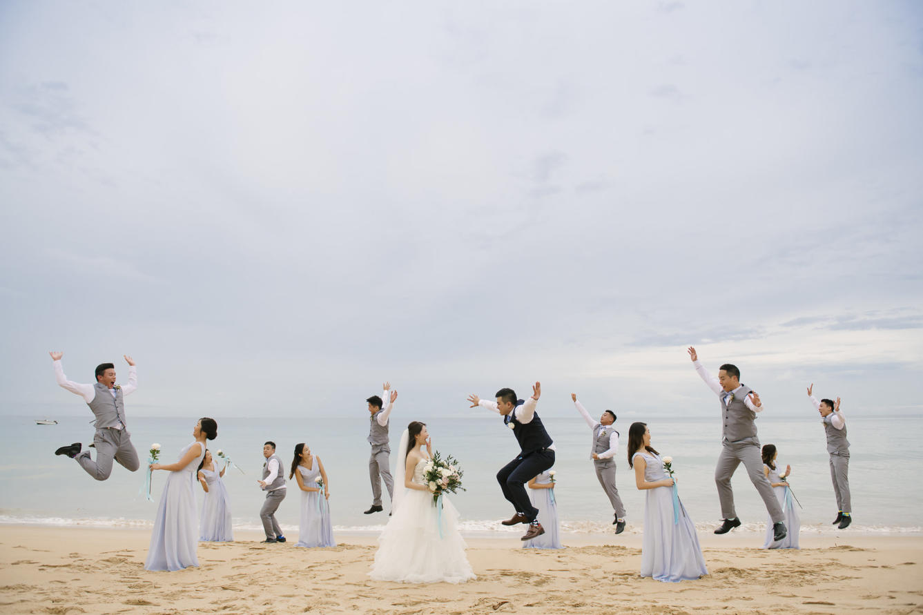 thailand, phuket, global-wedding, featured, destination-weddings - Sharon and Rick's Dreamy Blue and White Wedding in Phuket