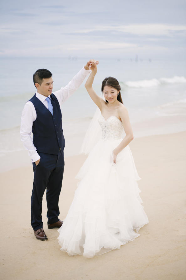 thailand, phuket, global-wedding, featured, destination-weddings - Sharon and Rick's Dreamy Blue and White Wedding in Phuket