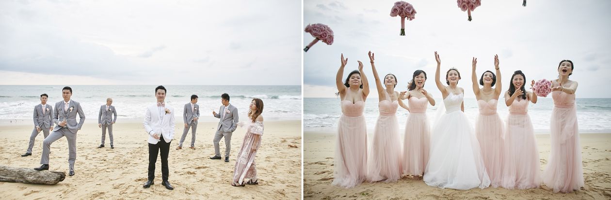 wedding, thailand, phuket, global-wedding, destination-weddings - Angela and Arick's peachy wedding in Sava Villas, Phuket