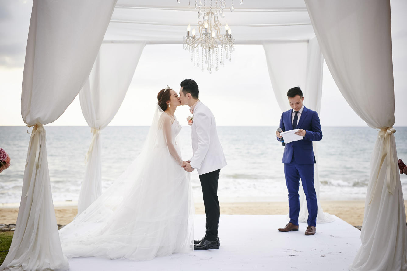 wedding, thailand, phuket, global-wedding, destination-weddings - Angela and Arick's peachy wedding in Sava Villas, Phuket