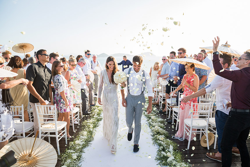 thailand, phuket, destination-weddings - Sam and Sophie's Exquisitely Stylish Phuket Beach Wedding