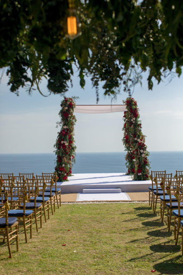thailand, phuket, destination-weddings - Apple and Asa striking red destination wedding in Phuket
