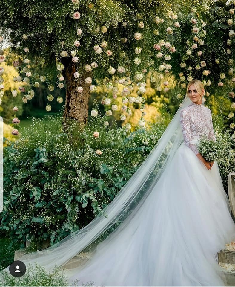 wedding, featured, destination-weddings, celebrity - Blogger Chiara Ferragni had the most magical OTT Italian Wedding