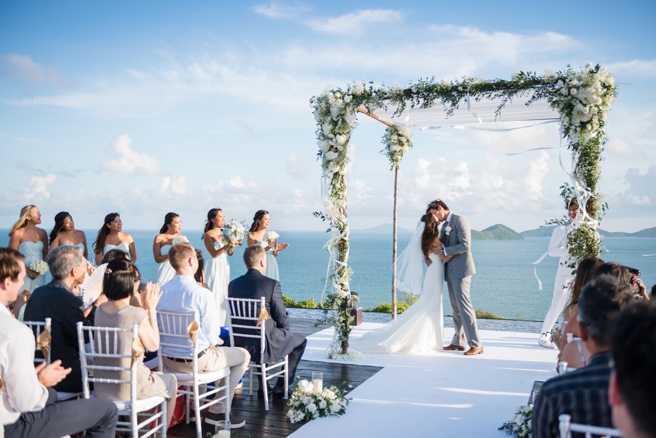 wedding, thailand, phuket, featured, destination-weddings - Lesley & Ben Gorgeous Simple Wedding Celebration In Phuket, Thailand