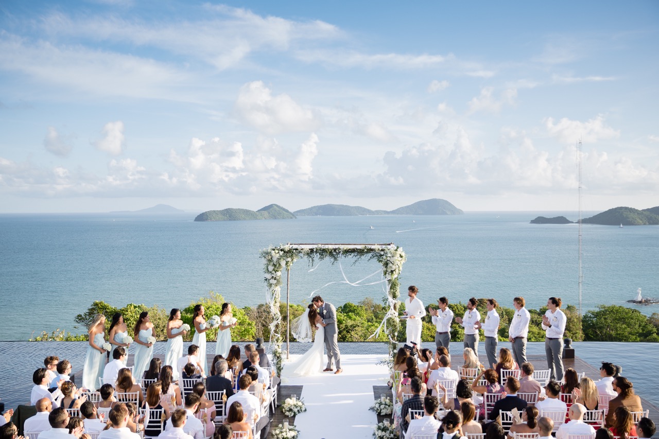 wedding, thailand, phuket, featured, destination-weddings - Lesley & Ben Gorgeous Simple Wedding Celebration In Phuket, Thailand