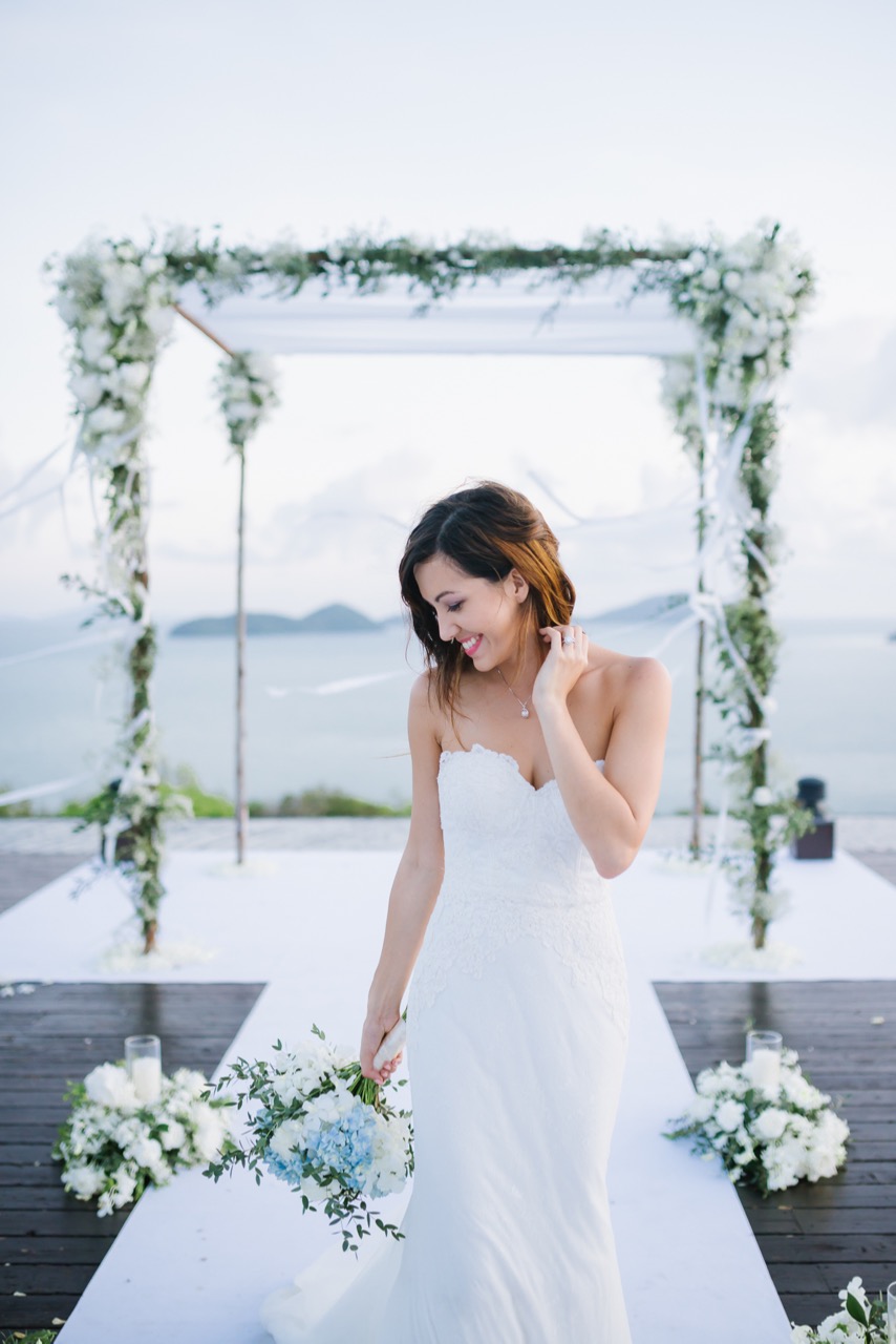 wedding, thailand, phuket, featured, destination-weddings - Lesley & Ben Gorgeous Simple Wedding Celebration In Phuket, Thailand