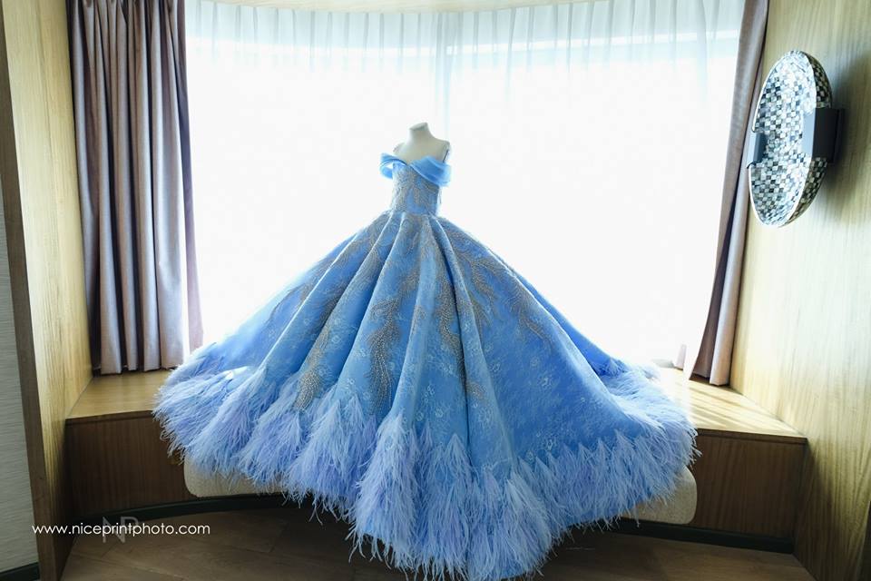 Gown for hot sale seventh birthday