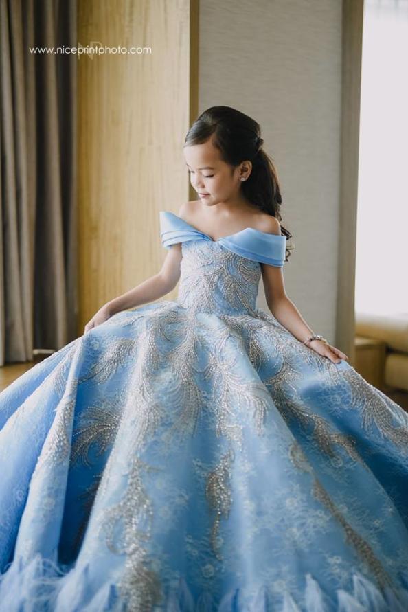 7th birthday outlet gown