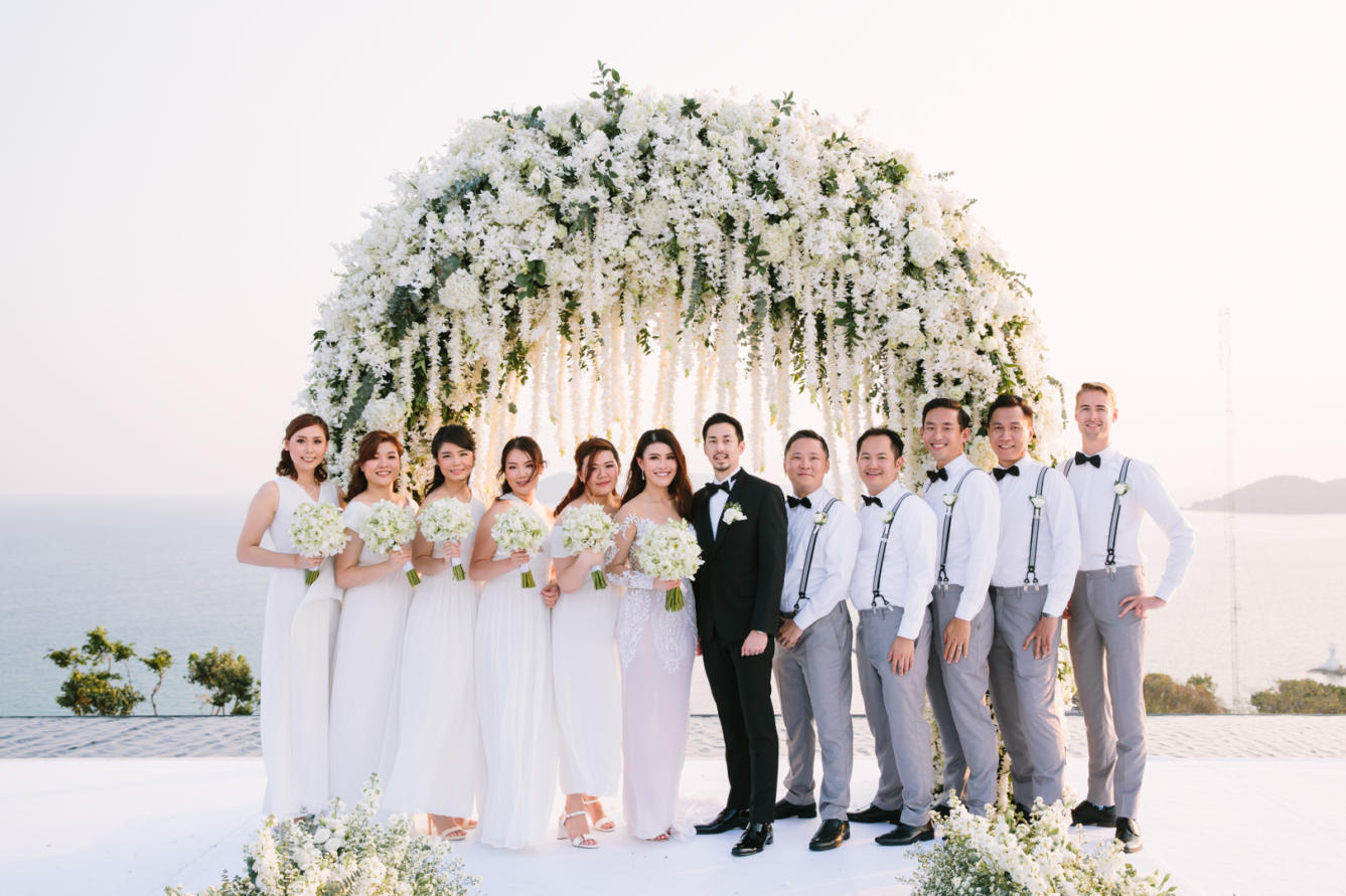 wedding, thailand, phuket, destination-weddings - Destined to be: Theresa and Eu Jin's Sri Panwa Phuket wedding