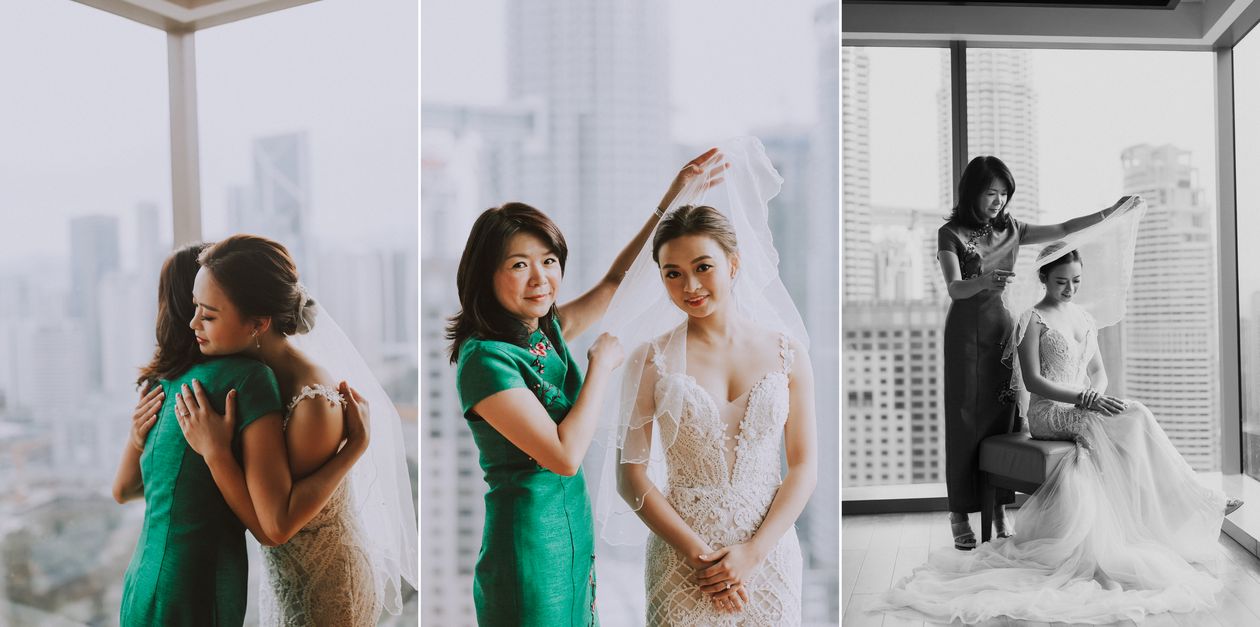 wedding, malaysia - Even distance couldn't keep them apart: Alex and Rachel