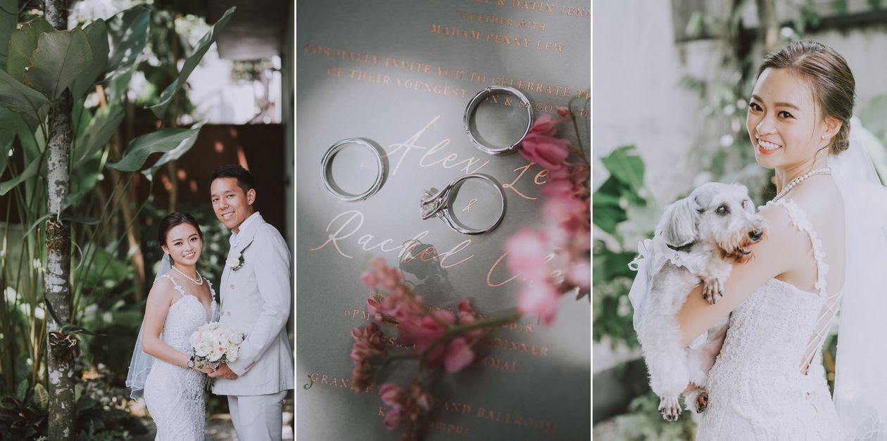 wedding, malaysia - Even distance couldn't keep them apart: Alex and Rachel