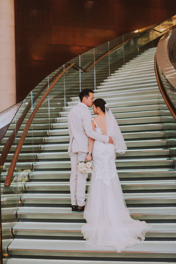 wedding, malaysia - Even distance couldn't keep them apart: Alex and Rachel