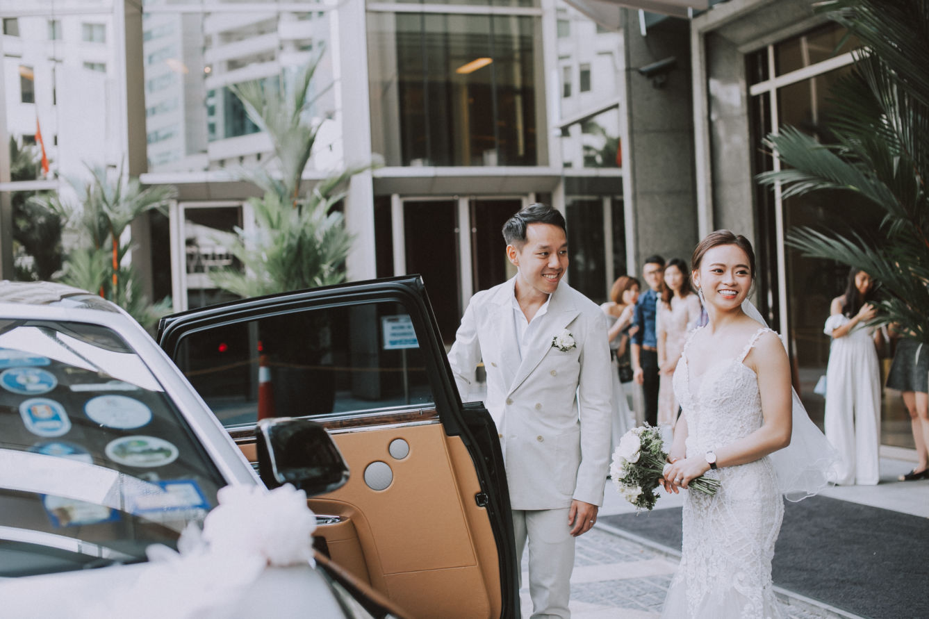 wedding, malaysia - Even distance couldn't keep them apart: Alex and Rachel