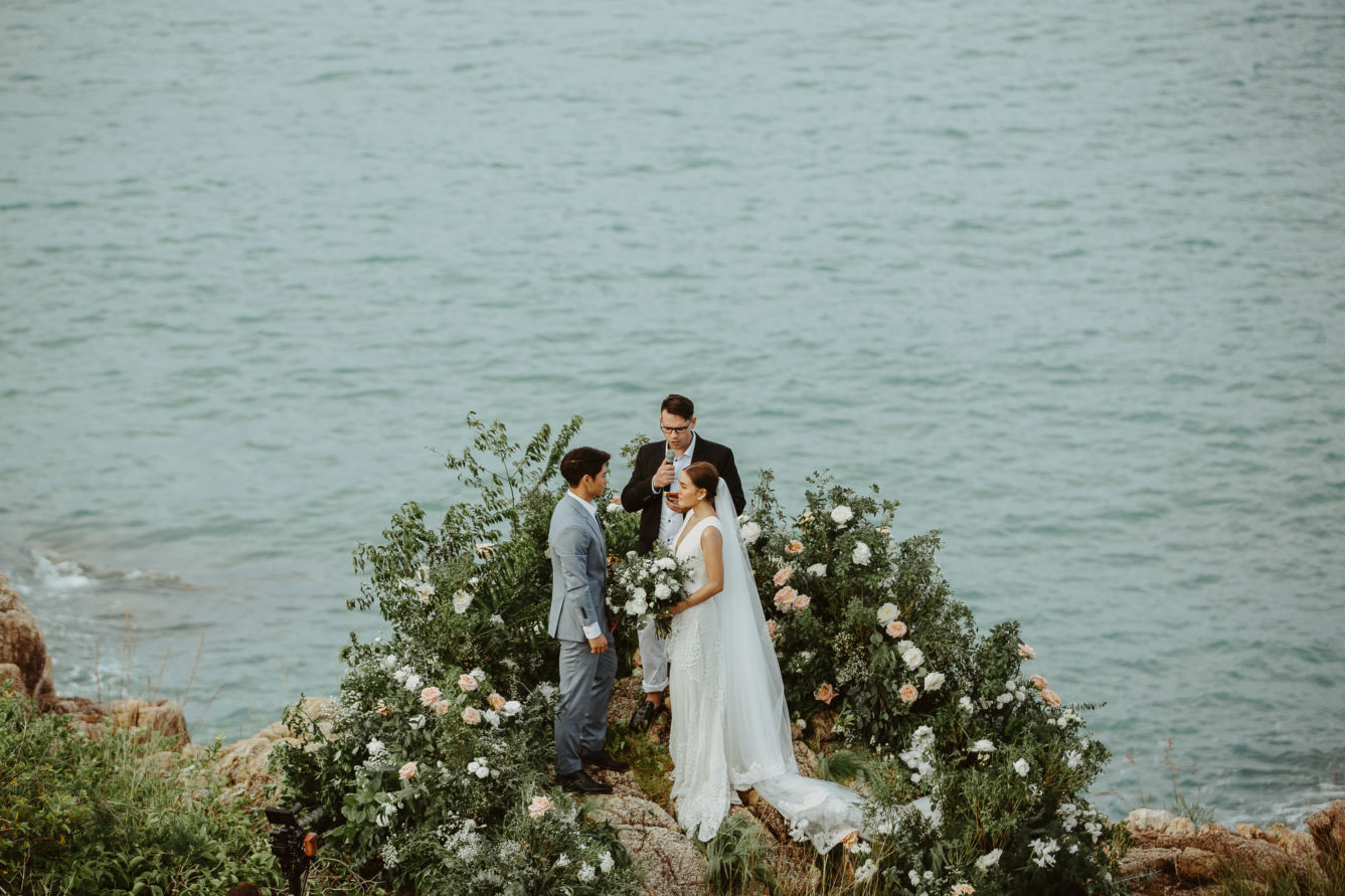 thailand, featured, celebrity - Wonderful Waterfront Wedding at Samui Island