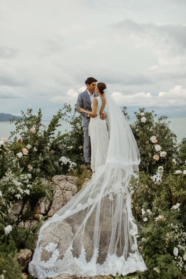 thailand, featured, celebrity - Wonderful Waterfront Wedding at Samui Island