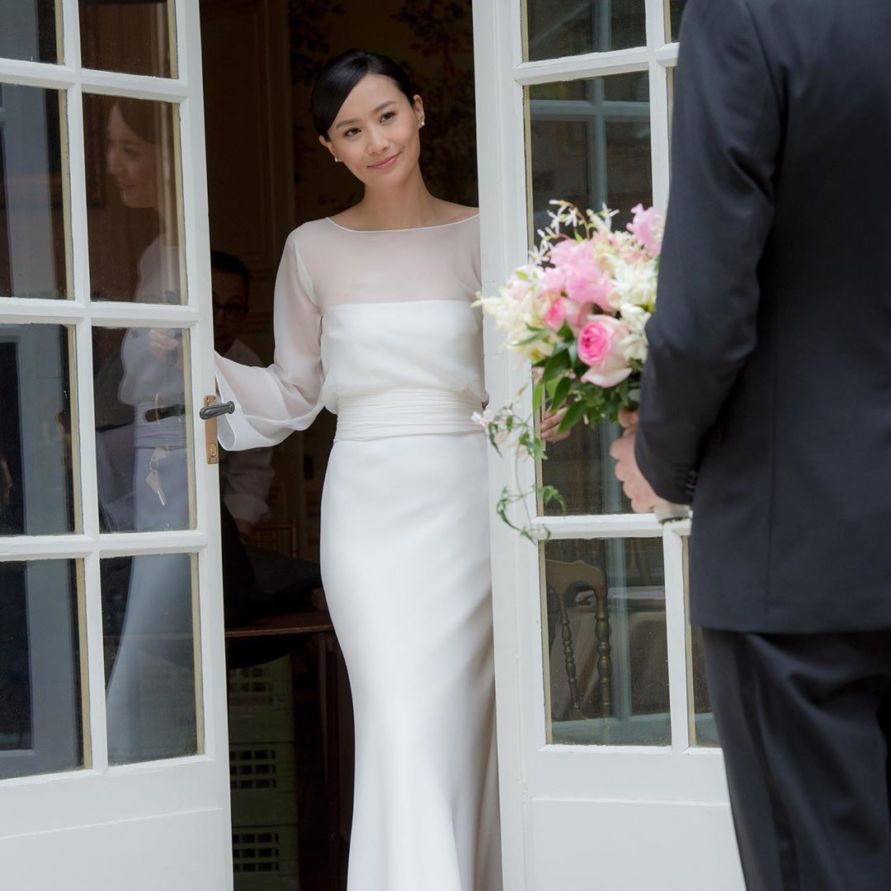 wedding, featured, celebrity - Hong Kong Actress, Fala Chen, Weds French Boyfriend in France