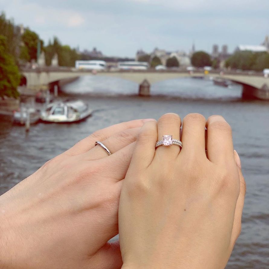 Hong Kong Actress Fala Chen Weds French Boyfriend in France