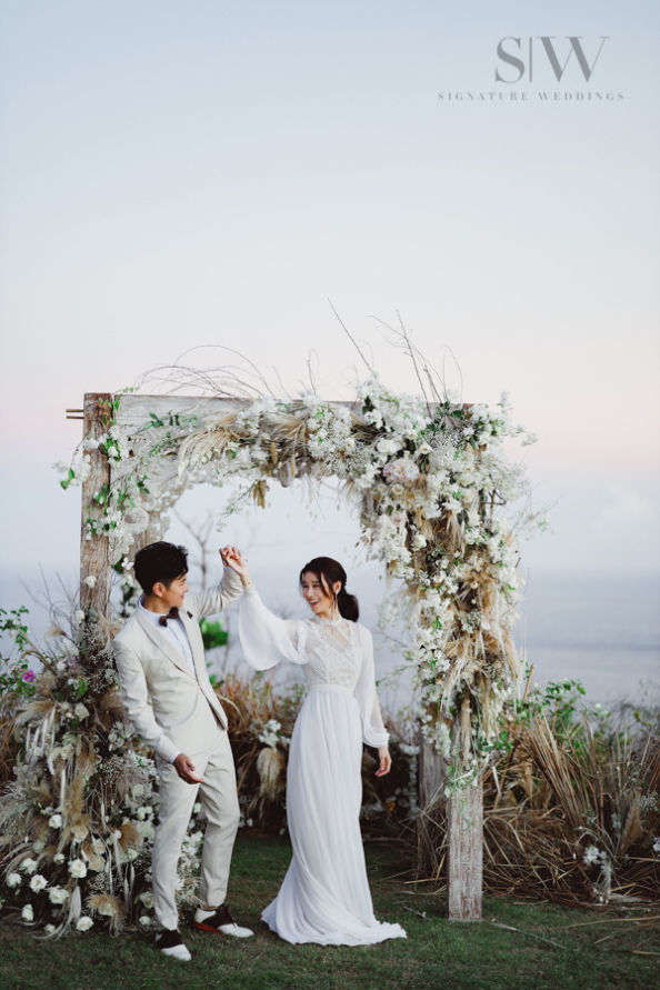 wedding, celebrity, bali-wedding - Edwin Siu &amp; Priscilla Wong's Love-Filled Wedding Moments Captured in Six Senses Bali