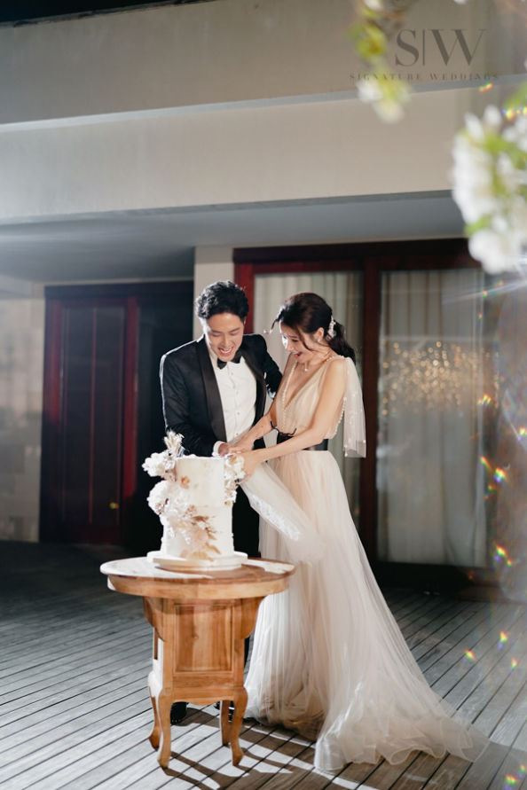 wedding, celebrity, bali-wedding - Edwin Siu &amp; Priscilla Wong's Love-Filled Wedding Moments Captured in Six Senses Bali