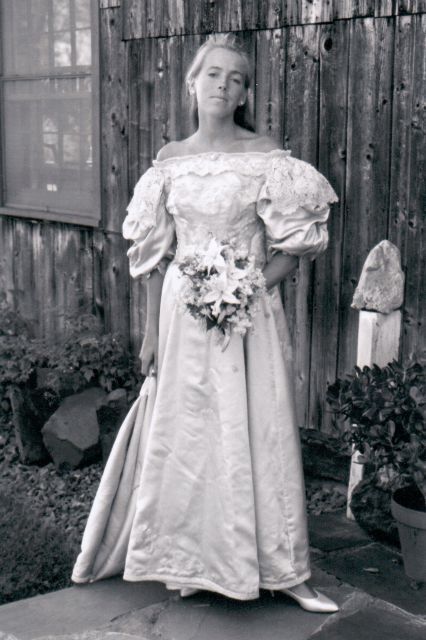 11th Bride Donned a Special Heirloom Wedding Gown of 120 years