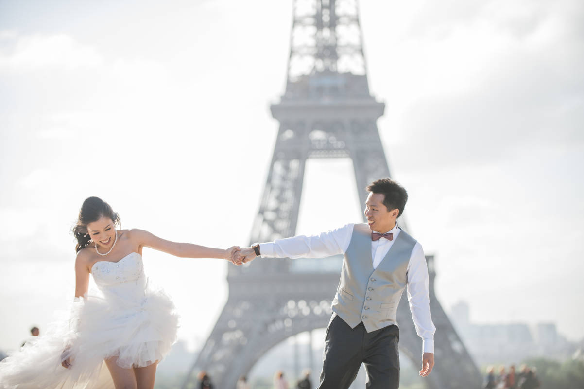 Adrian & Lydia - Paris Pre Wedding engagement - Adrian & Lydia - Paris Pre Wedding