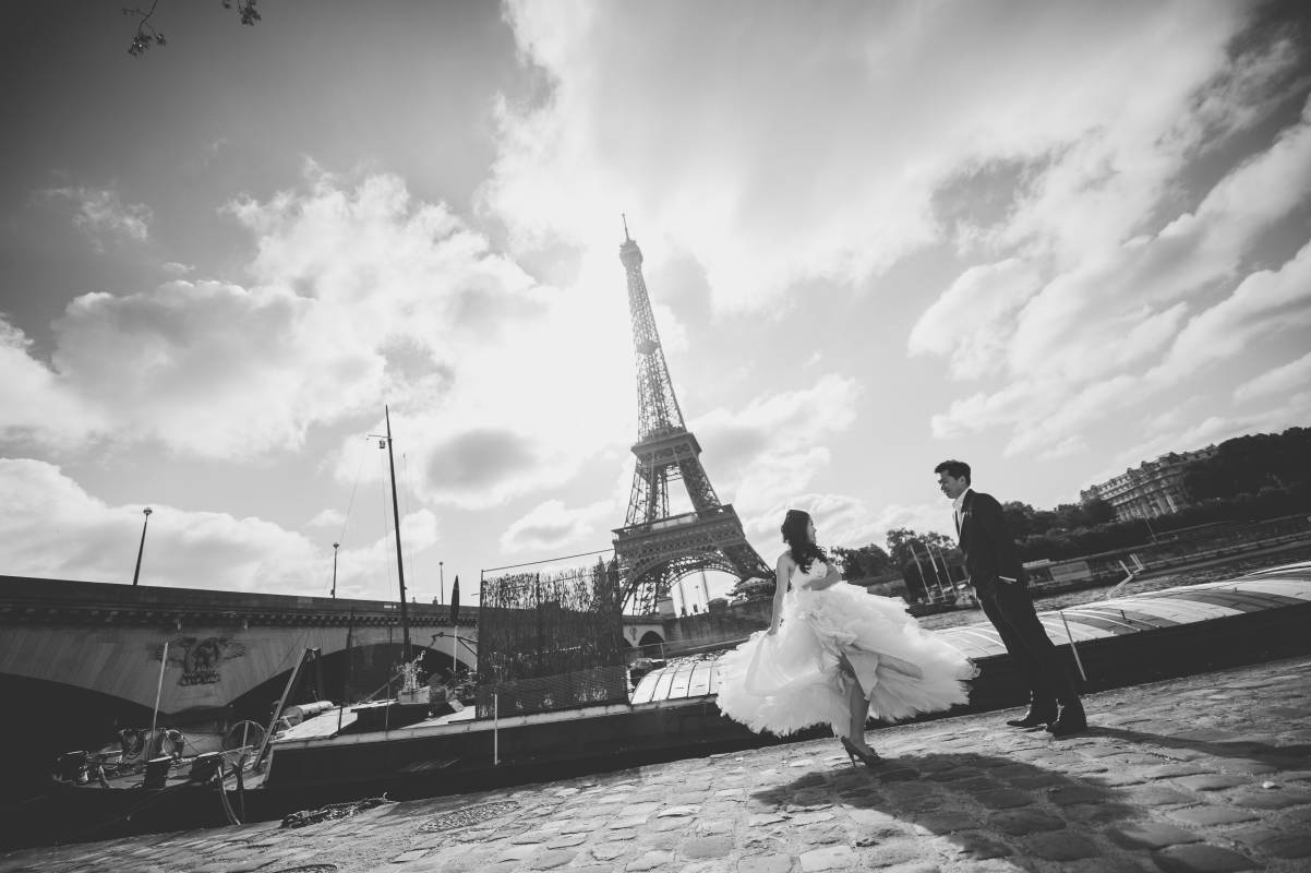 Adrian & Lydia - Paris Pre Wedding engagement - Adrian & Lydia - Paris Pre Wedding