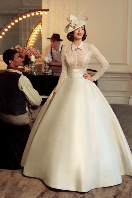 wedding-dresses, lookbook - 1920's classic bridal lookbook by Mulher Versus Moda