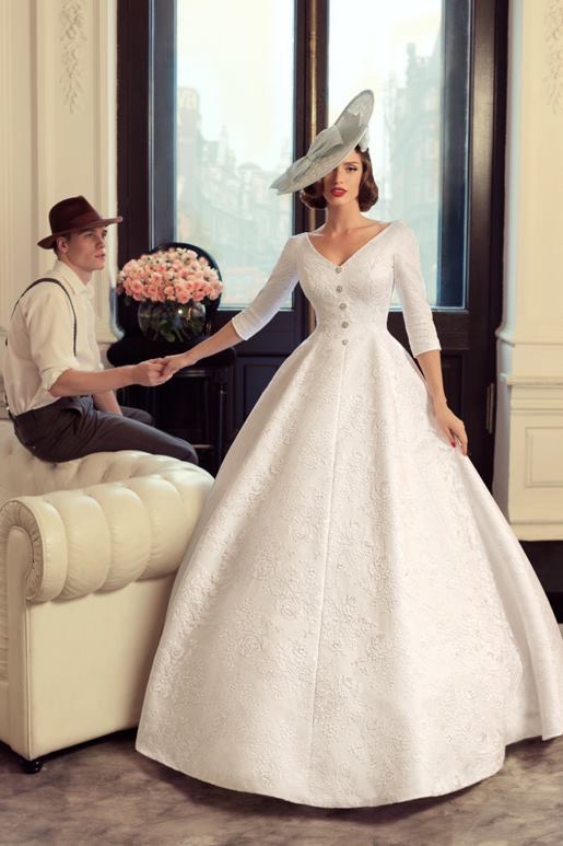 wedding-dresses, lookbook - 1920's classic bridal lookbook by Mulher Versus Moda