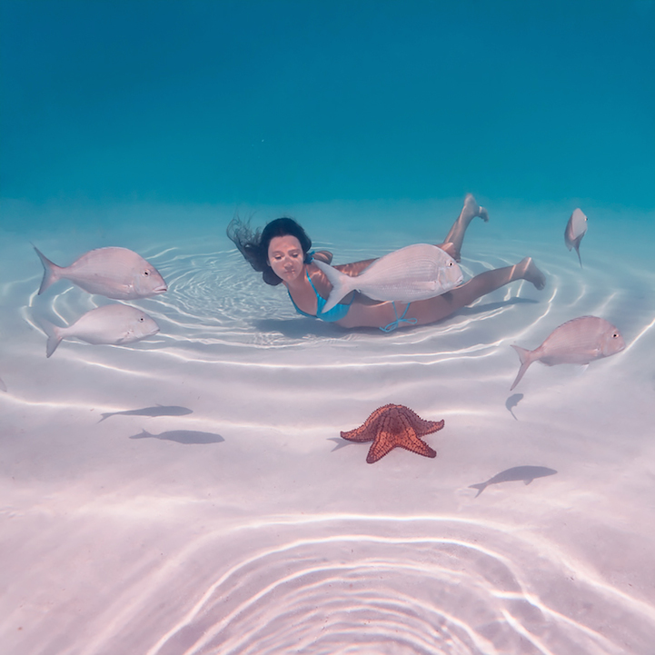 Ethereal Underwater Photos featuring Sacha Kalis wedding-photography, ideas, be-inspired - Ethereal Underwater Photos featuring Sacha Kalis